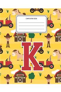 Composition Book K