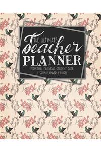 The Ultimate Teacher Planner Perpetual Calendar, Student Data, Lesson Planner & More