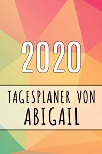 2020 Tagesplaner von Abigail