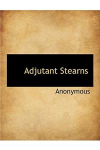 Adjutant Stearns