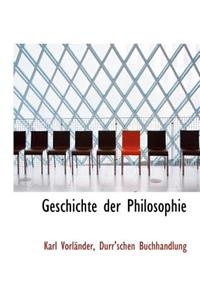 Geschichte Der Philosophie