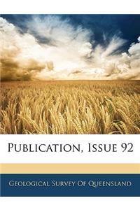 Publication, Issue 92