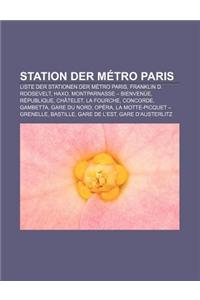 Station Der Metro Paris