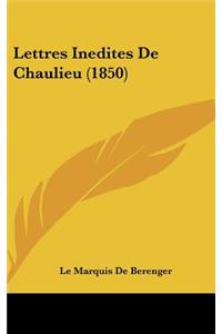 Lettres Inedites de Chaulieu (1850)