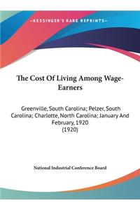 The Cost of Living Among Wage-Earners