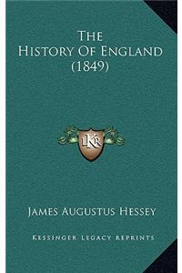 The History Of England (1849)