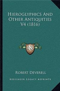 Hieroglyphics And Other Antiquities V4 (1816)