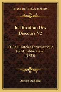 Justification Des Discours V2