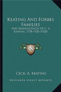 Keating And Forbes Families