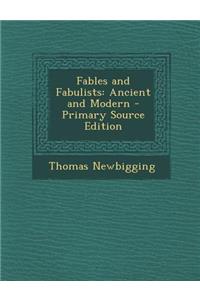 Fables and Fabulists