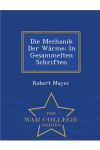Die Mechanik Der Warme