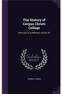 History of Corpus Christi College