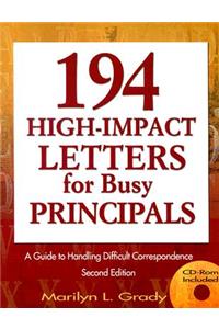 194 High-Impact Letters for Busy Principals