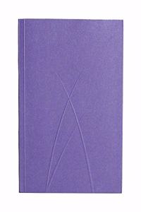 Plum (Puro) A6 Unlined Notebook