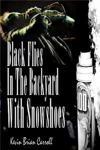 Black Flies In The Backyard With Snowshoes