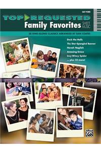 Top-Requested Family Favorites Sheet Music