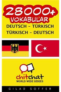 28000+ Deutsch - Türkisch Türkisch - Deutsch Vokabular