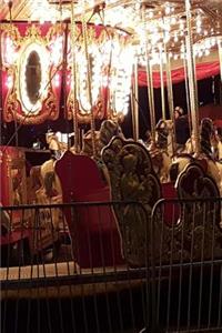 Journal Carousel Merry Go Round Hobby Horses Amusement Park Carnival