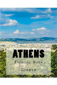 Athens Greece Exercise Book