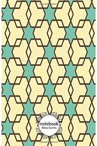 Notebook Dot-grid, Graph, Lined, Blank No Lined Art No.18