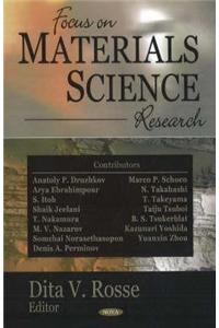 Focus on Materials Science Research