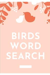 Birds Word Search
