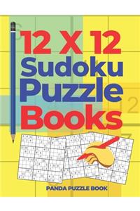12x12 Sudoku Puzzle Books