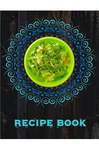Recipe Book. My Easy Recipes. Create Your Own Collected Recipes. Blank Recipe Book to Write in.