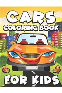 Cars Coloring Book for Kids