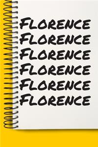 Name Florence A beautiful personalized