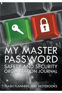 My Master Password Safety and Security Organization Journal