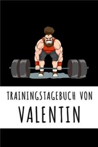 Trainingstagebuch von Valentin
