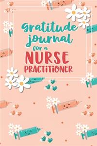 Gratitude Journal for a Nurse Practitioner