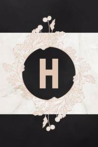 H Monogram Journal