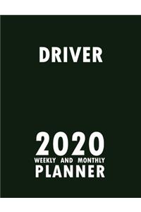 Driver 2020 Weekly and Monthly Planner
