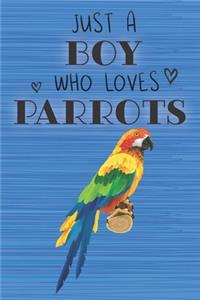 Just a Boy Who Loves Parrots