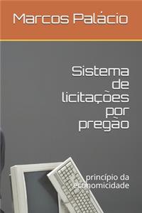 Sistema de licitações por pregão