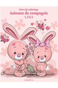 Livre de coloriage Animaux de compagnie 1, 2 & 3