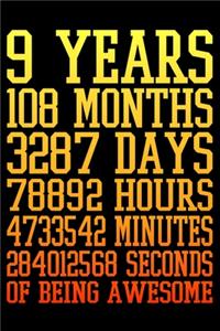 9 Years Of Being Awesome