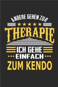 Andere gehen zur Therapie Ich gehe einfach zum Kendo