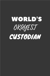 World's Okayest Custodian Notebook