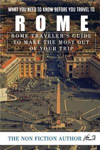 What You Need to Know Before You Travel to Rome