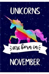 Unicorns are Born in November