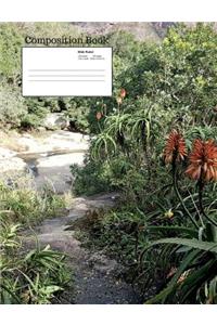 Aloe Trail Composition Notebook, Wide Ruled