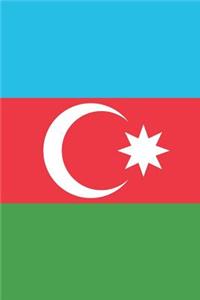 Azerbaijan Flag Notebook - Azerbaijani Flag Book - Azerbaijan Travel Journal