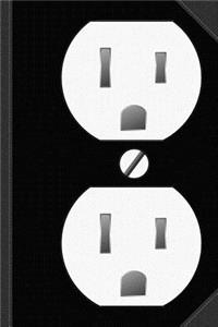 Electrical Outlet Costume Journal Notebook