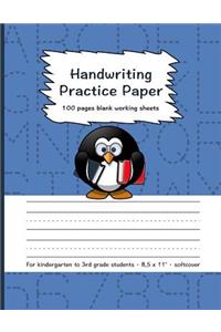 Handwriting Practice Paper
