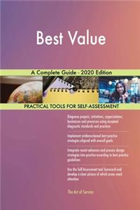 Best Value A Complete Guide - 2020 Edition