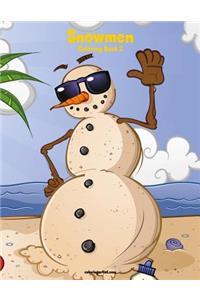 Snowmen Coloring Book 2