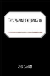 This Planner Belongs To